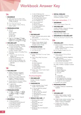 Answer Key 1