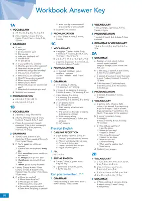 Answer Key 2